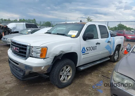 2012 GMC Sierra 1500 Sle z USA, uszkodzony, nr VIN 3GTP2VE77CG119109